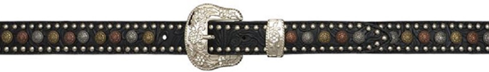 A5010 Angel Ranch 1inch Black Girls' Fashion Belt