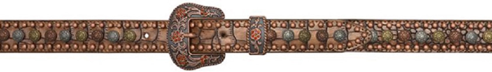 A5014 Angel Ranch 1inch Brown Girls' Fashion Belt