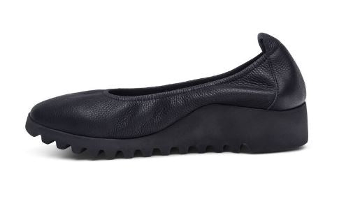 Aetrex Black Brianna Womens Ballet Flat BW100
