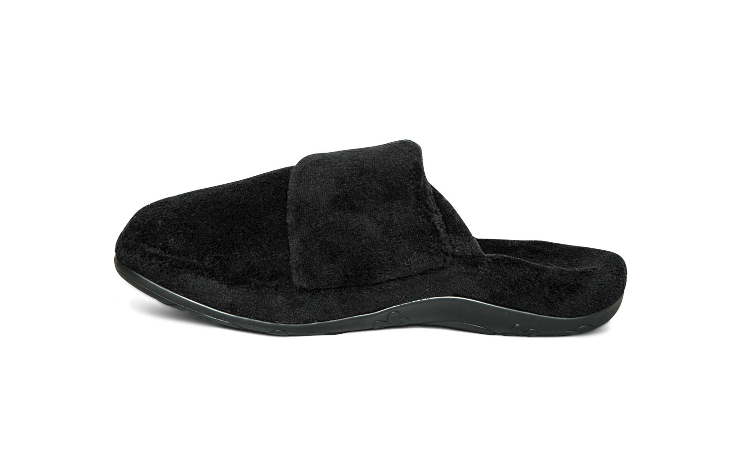Aetrex Black Mandy Closed Toe Women's Slippers FE200