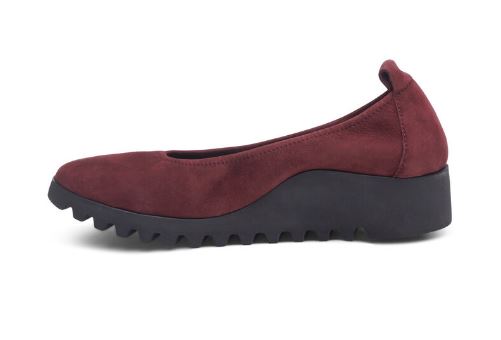 Aetrex Burgundy Brianna Womens Ballet Flat BW109