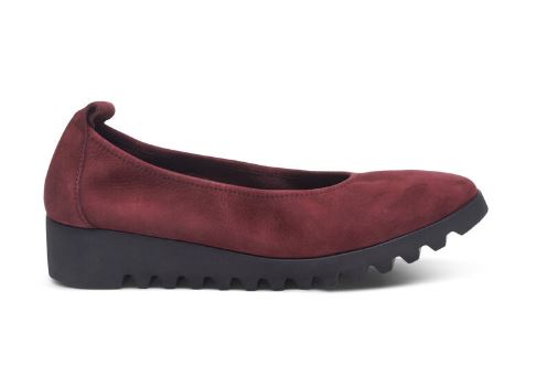 Aetrex Burgundy Brianna Womens Ballet Flat BW109
