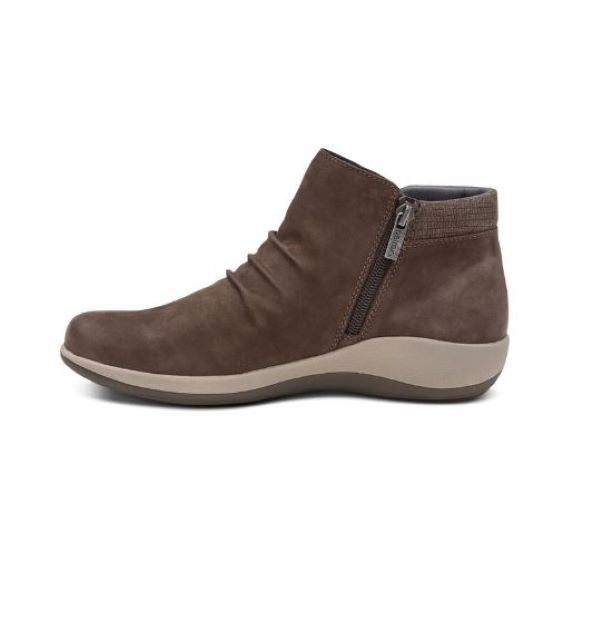 Aetrex Charcoal Luna Womens Ankle Boot DM706
