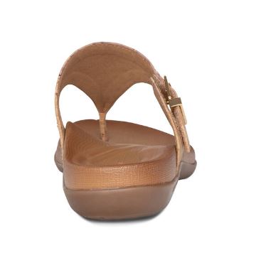 Aetrex Cork Rita Adjustable Thong Womens Sandals AE801