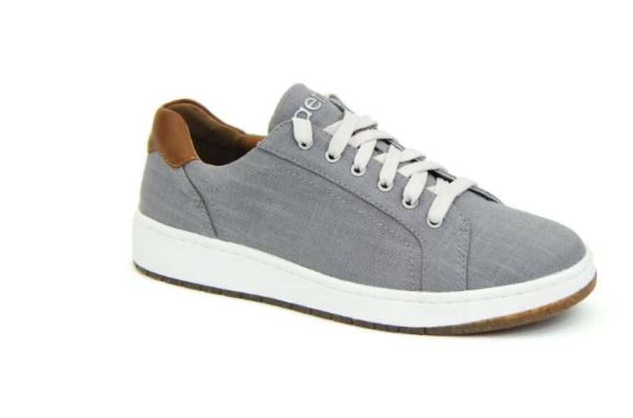 Aetrex Grey Renee Women's Arch Support Sneakers PC236