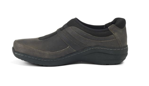 Aetrex Kimber Slip On Wet Sand Womens Comfort Shoes BB303