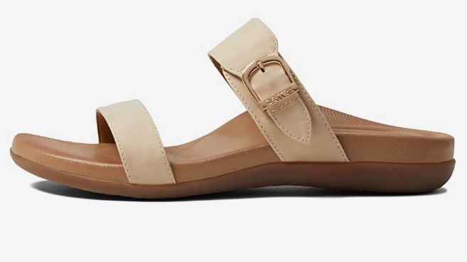 Aetrex Mimi Tan Water-Friendly Womens Casual Sandals AE212