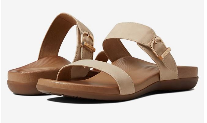 Aetrex Mimi Tan Water-Friendly Womens Casual Sandals AE212