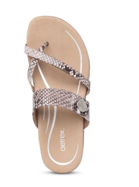 Aetrex Snake Izzy Adjustable Womens Sandals SE226