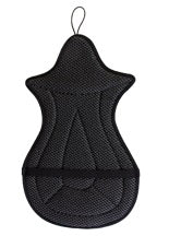 Aime Imports Black Cushion Saddle Seat Cover 192274