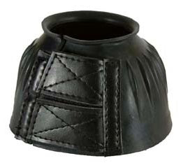 Aime Imports Black Ribbed Rubber Bell 162789