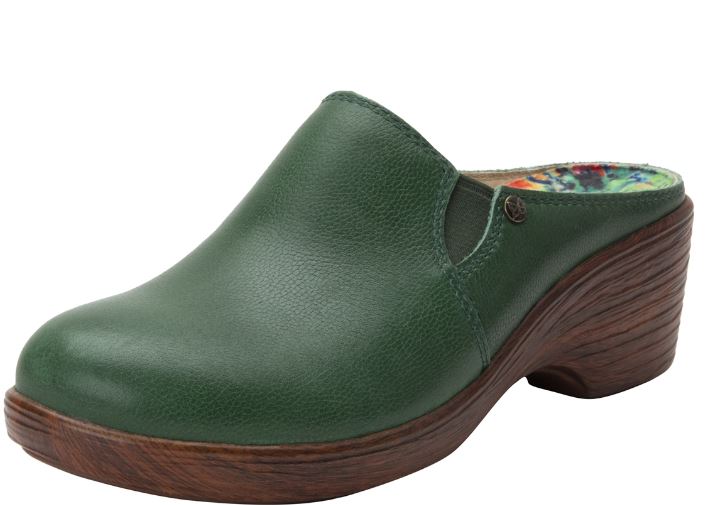 Alegria Aged Jade Sereniti Clog Shoes SER-7738