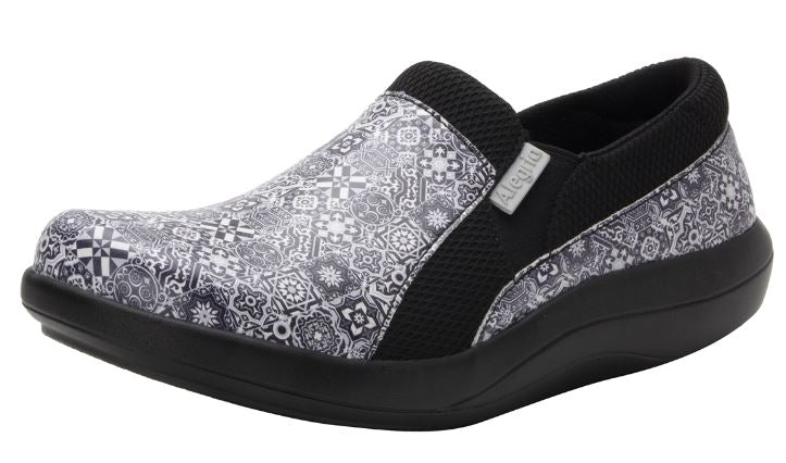 Alegria Aztec Tile Black Duette Nursing Shoes DUE-7725