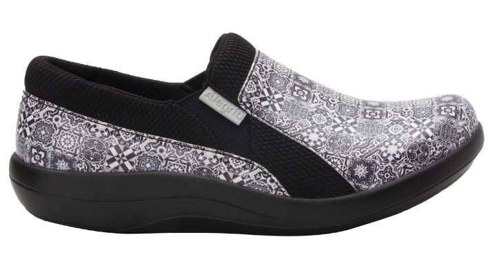 Alegria Aztec Tile Black Duette Nursing Shoes DUE-7725