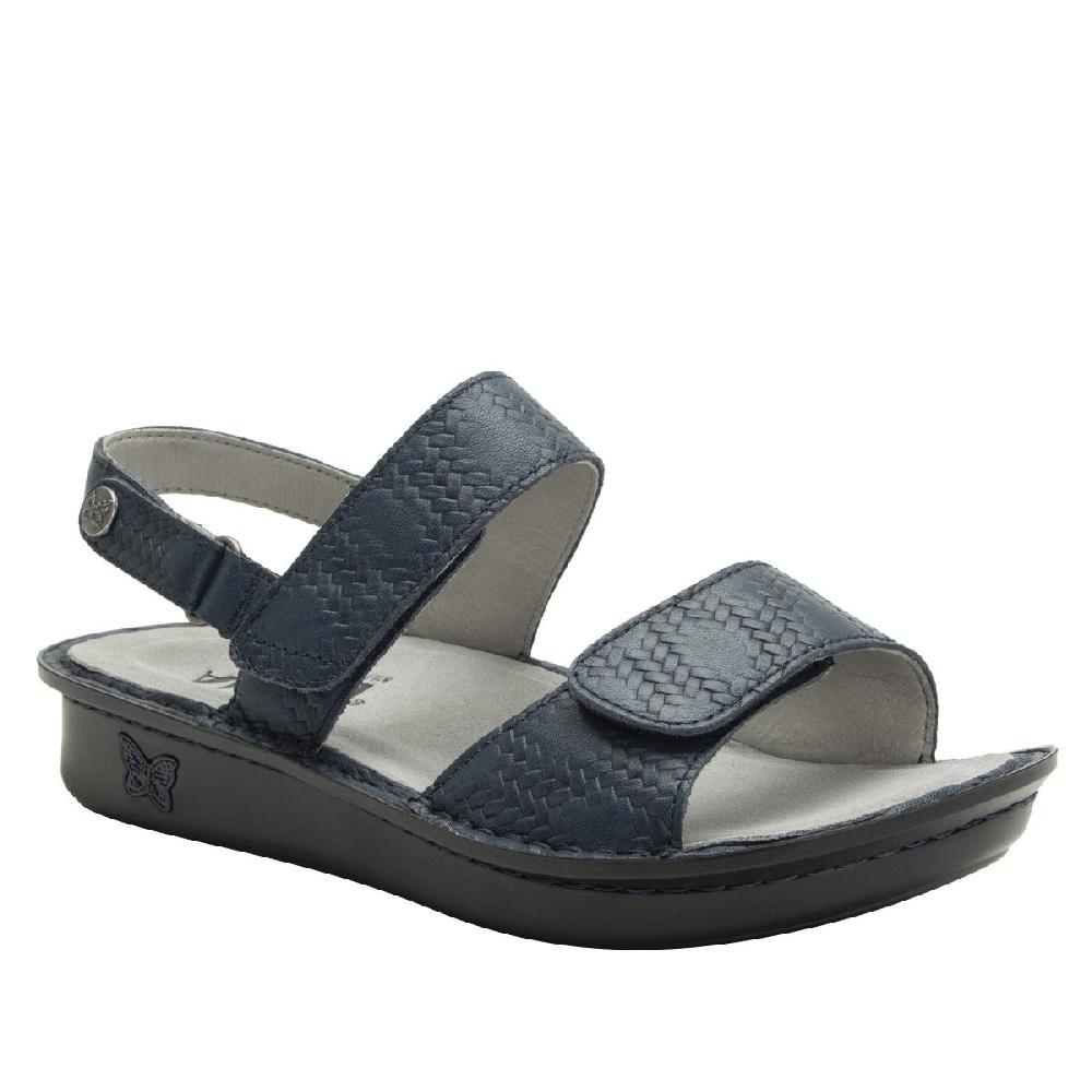 Alegria Basketry Navy Verona Women's Sandals VER-6112