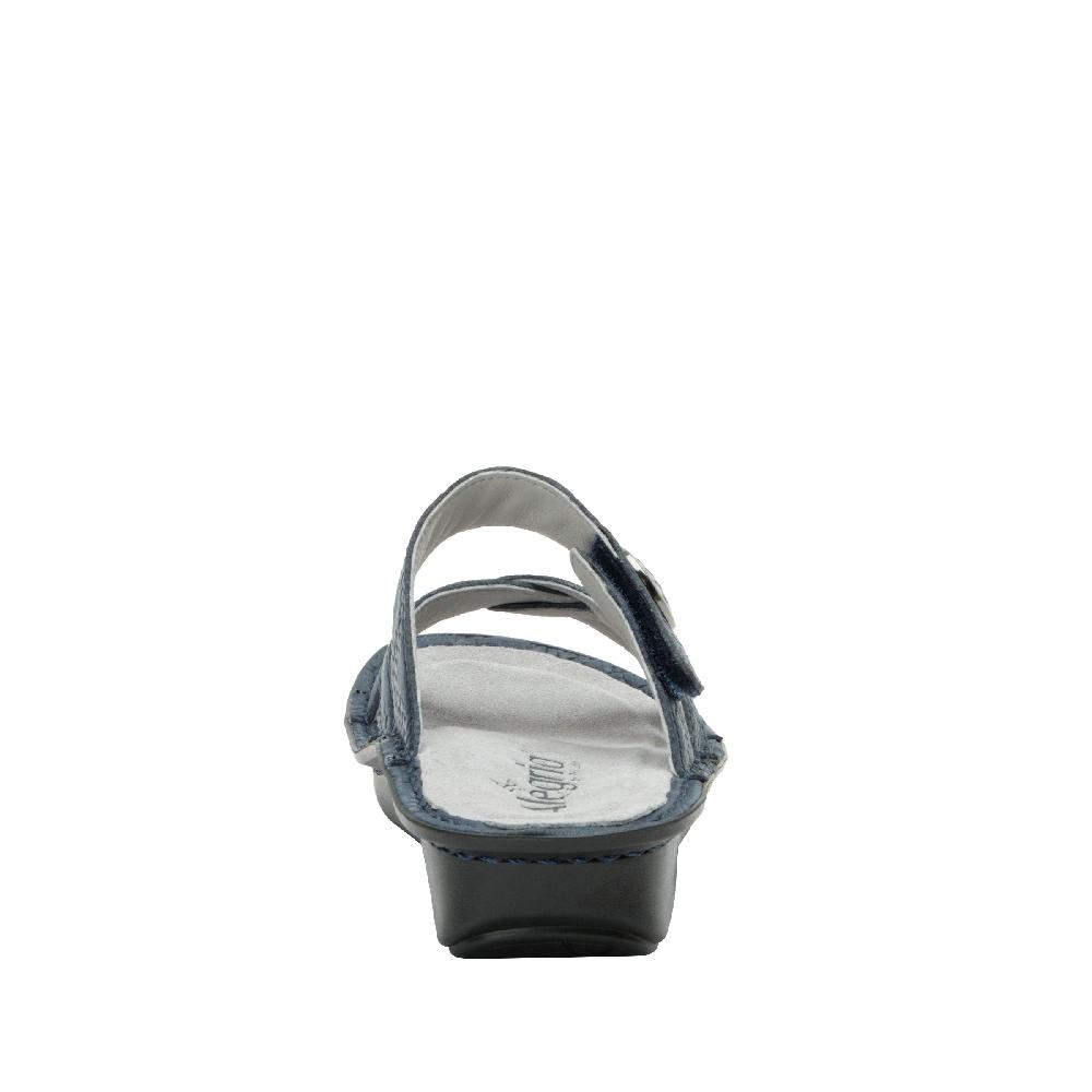 Alegria Basketry Navy Victoriah Womens Slide Sandals VIC-6112