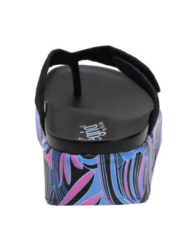 Alegria Black Astara I Got You Babe Adjustable Strap Womens Thong Sandals AST-170