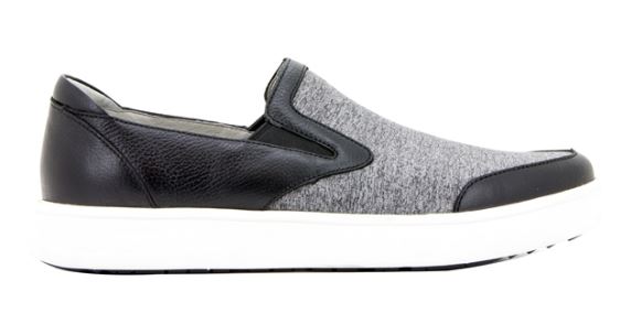 Alegria Black Bend Bender Mens Slip On Casual Shoes BEN-9060
