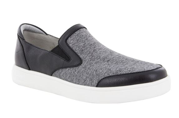 Alegria Black Bend Bender Mens Slip On Casual Shoes BEN-9060