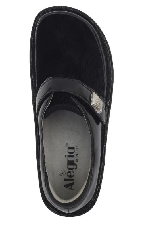 Alegria Black Brenna Raven Velvet Womens Shoes BRE-7617