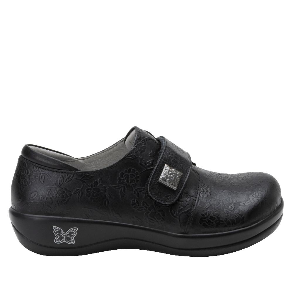 Alegria Black Class Act Women's Slip-On Professional Shoes JOL-7585