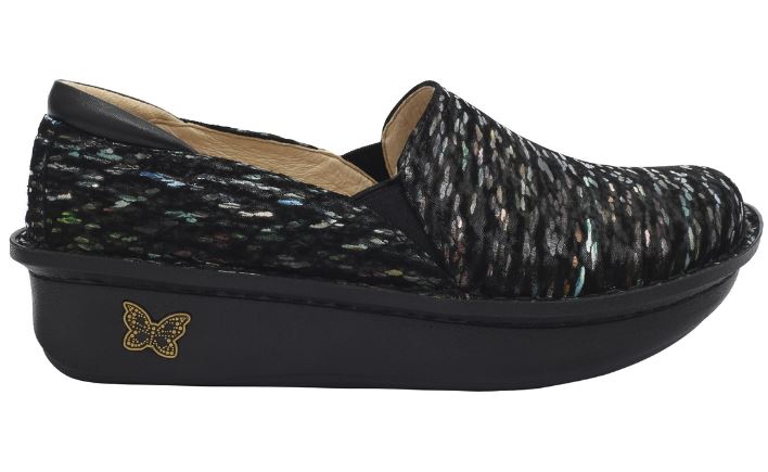 Alegria Black Debra Obscura Womens Professional Nursing Shoes DEB-7628