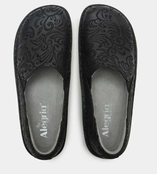 Alegria Black Debra Sail Away Womens Slip On Comfort Shoes DEB-8142