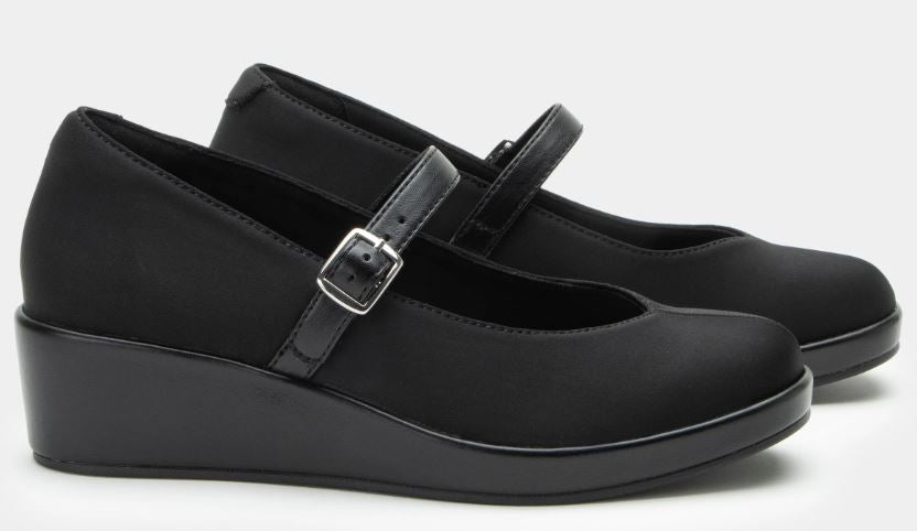 Alegria Black Haylo Dream Fit Women's Comfort Mary Jane Shoes HLO-6344