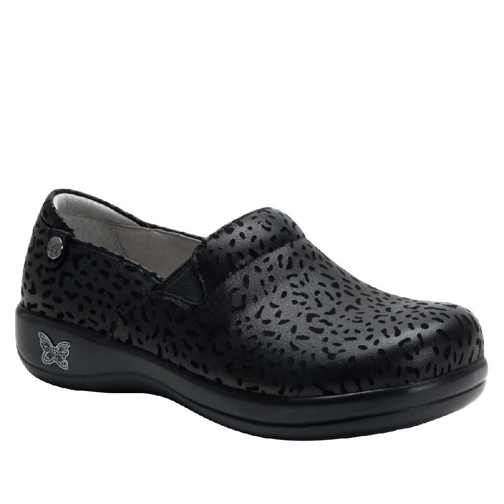 Alegria Black Keli Not A Cheetah Professional Women's Shoes KEL-6127