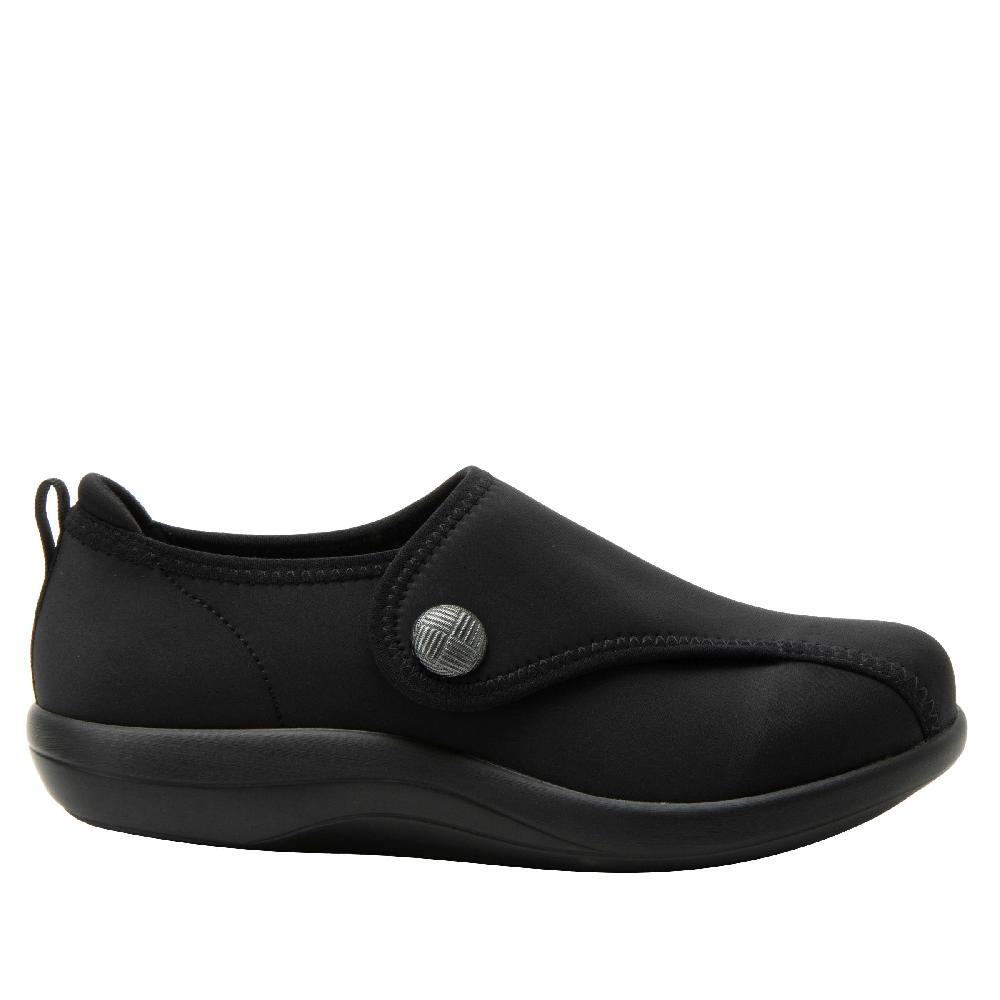 Alegria Black Marilynn Women's Wide Width Stretch Shoes MRY-8214