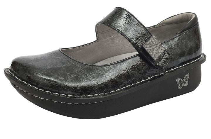 Alegria Black Patent Mantle Paloma Mary Jane Womens Shoes PAL-7713