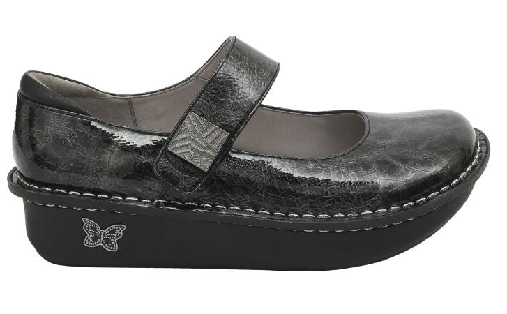 Alegria Black Patent Mantle Paloma Mary Jane Womens Shoes PAL-7713