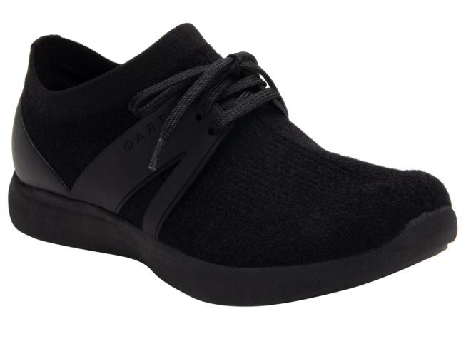 Alegria Black Qool The Fuzz Womens Comfort Shoes QOO-5001