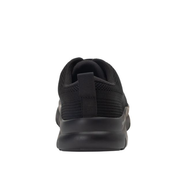 Alegria Black Roll On Women's Lace Up Sneakers RRRO-601