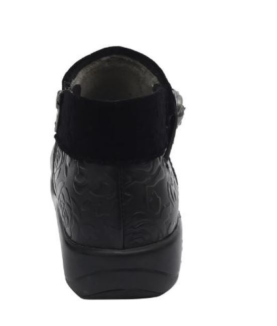 Alegria Black Sitka Damask Womens Ankle Boot SIT-7644