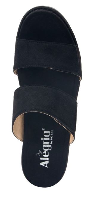 Alegria Black TIA Womens Comfort Block Heel Dress Shoes TIA-601