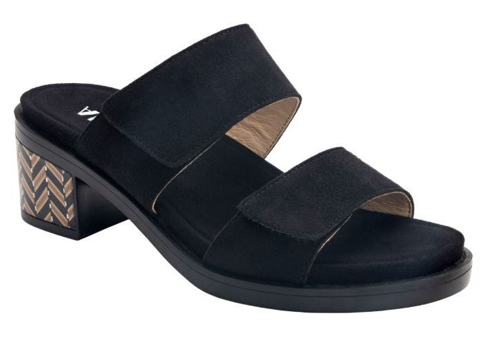 Alegria Black TIA Womens Comfort Block Heel Dress Shoes TIA-601