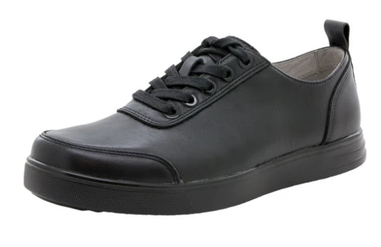 Alegria Black Tumbled Stretcher Mens Shoes STR-9001
