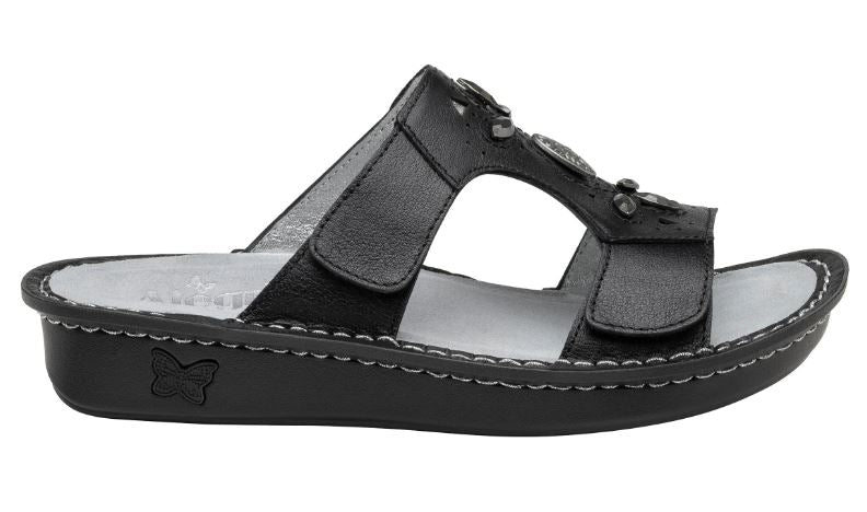 Alegria Black Vanna Womens Comfort Sandals VNN-601