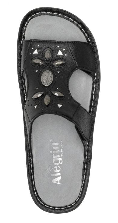 Alegria Black Vanna Womens Comfort Sandals VNN-601