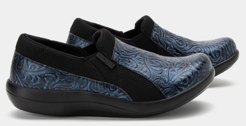 Alegria Blue Steel Duette Women's Casual Slip On Shoes DUE-7723