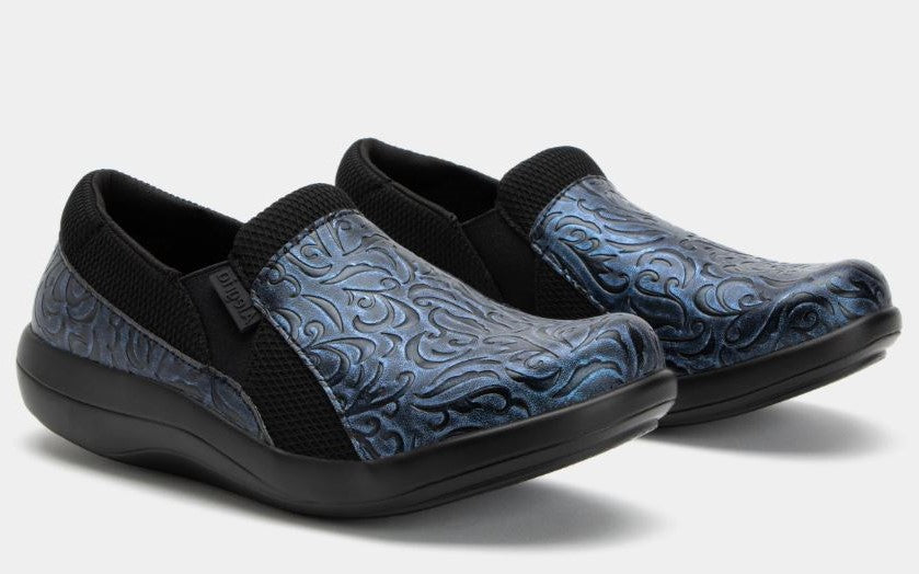 Alegria Blue Steel Duette Women's Casual Slip On Shoes DUE-7723