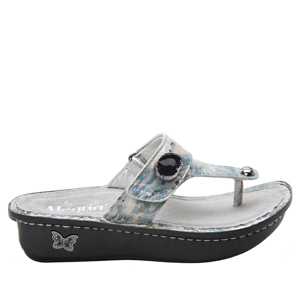 Alegria Carina Glacier Womens Thong Sandals CAR-221