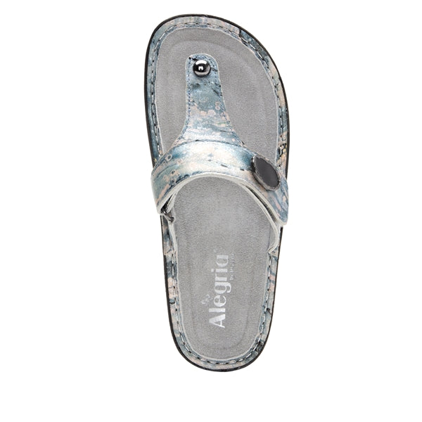 Alegria Carina Glacier Womens Thong Sandals CAR-221