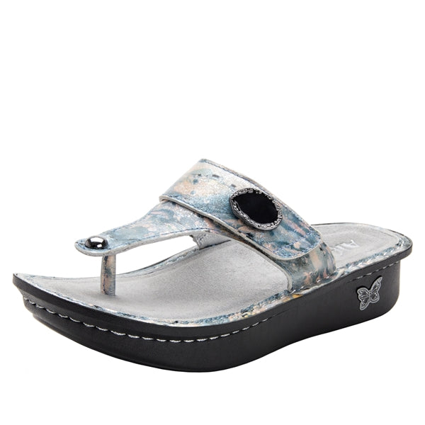 Alegria Carina Glacier Womens Thong Sandals CAR-221