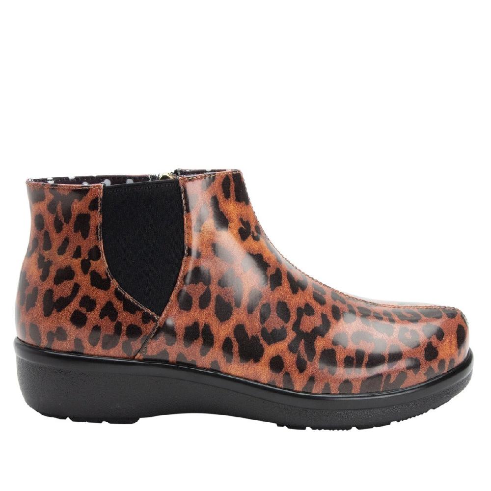 Alegria Climatease Leopard Womens Rain Boots CLI-402