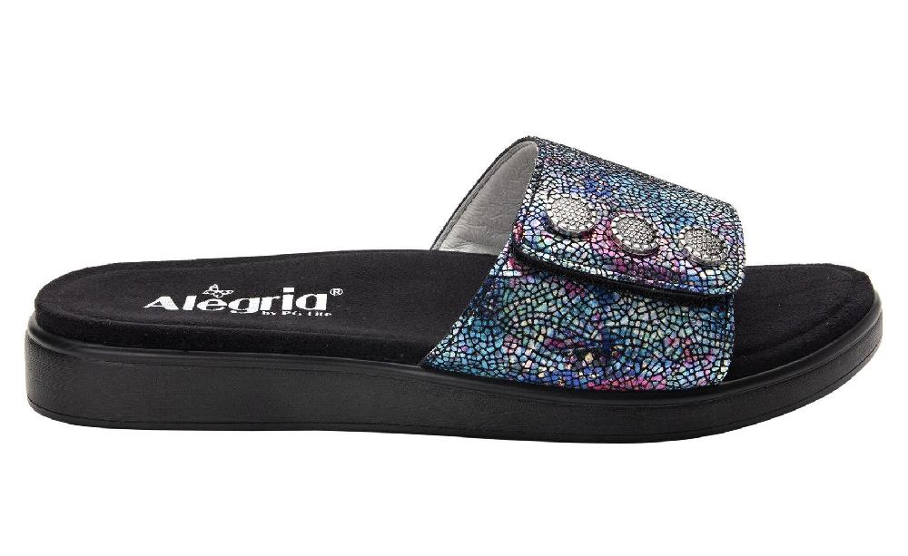 Alegria Copacetic Lilie Womens Adjustable Strap Slide On Sandals LIL-418