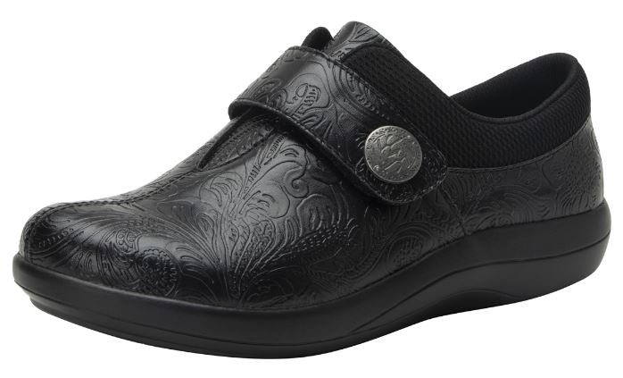 Alegria Danni Bless Your Heart Black Womens Slip On Shoes DNI-8152