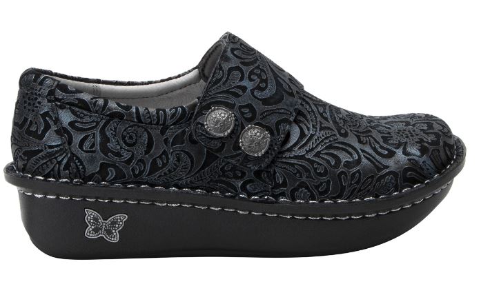 Alegria Deliah Navy Swish Womens Slip-On Shoes DEL-7581