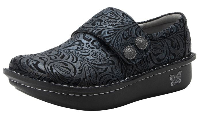 Alegria Deliah Navy Swish Womens Slip-On Shoes DEL-7581